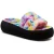 Rocket Dog Splash Loyal Tie Dye Textiel Dames Sandalen Roze/Multi