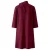 Miss Lagotte midi jurk met col – donkerrood