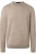 MAERZ Trui ronde halslichtbruin, Effen