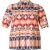 COLLETTA Phileine Tops – Spice Red/Multi colo