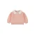 Dirkje rechtvallende sweater met broderie – roze