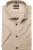 OLYMP Luxor Overhemd Korte mouw beige
