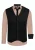 Set van 3 overhemden met vest en stropdas