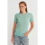 Slim Fit Geribbelde Rimpel Blouse