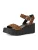 Tamaris Sandalen met riem  bruin / zwart