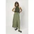Dante6 Clive Parachute Cargo Skirt Thyme Green