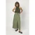 Dante6 Clive Parachute Cargo Skirt Thyme Green
