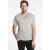 John Varvatos Dyer Slim Fit Ss Henley Seal Grey