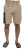 Beige Cargo Shorts Model