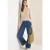 Cecil Dames Trui met V-hals in Beige