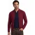 Scotland Blue vest effen bordeaux normale fit