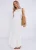 Katoenen Broderie Skater Maxi Rok