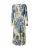 COMMA Jurk  beige / blauw / groen