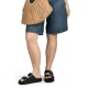 POSH by Poelman Garby leren slippers met dierenprint zwart