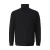 s.Oliver Big Size katoenen regular fit coltrui – zwart