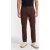Calvin Klein Straight Cotton Twill Pant Rich Brown