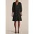 Summum Woman Dress With Pockets Punto Milano Black