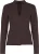 BLOOMINGS Vest Blazer Stand up collar  Bruin dames