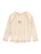 PLAYSHOES UV-bescherming ‘Surfbrett Palme’  ecru / navy / zalm roze