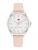 TOMMY HILFIGER Analoog horloge ‘CHLOE’  pastelroze / zilver / wit
