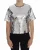 Dolce & Gabbana Dames Zilveren Pailletten Crewneck Blouse T-shirt Top
