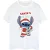 Li-cense Disney dames lilo & stitch santa´s here katoenen vriendje t-shirt