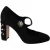 Dolce & Gabbana Zwarte Suède Leren Hoge Hak Pumps