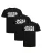 JACK & JONES Shirt ‘Corp’  black denim