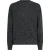 Karl Lagerfeld Mouline Effect Mock Neck Black/white