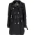 Burberry London Ruittrenchcoat in Zwart Polyester