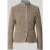 White Label Blazer van katoenmix met opstaande kraag