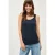 Cecil Dames Top in gebreide look in Blauw