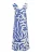 Guido Maria Kretschmer Women Zomerjurk ‘Charlotta’  blauw / offwhite