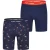 Happy Shorts Kerst boxershorts heren met lange pijpen boxer briefs 2-pack