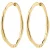 PILGRIM gold plated oorbellen Presence