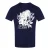 Tiger Floral Print Tee – Blue T-Shirts