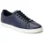 Base London Tucker leren herenschoenen in marineblauw