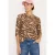 Cecil Dames Gemêleerd shirt met patroon in Bruin