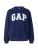 GAP Sweatshirt ‘HERITAGE’  navy / lichtgrijs / wit