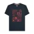 Lambretta Heren SS25 Target Patroon T-Shirt (Marine)
