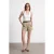 Hoge Taille Chino Shorts met Ceintuurband