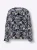 heine Blouse  lichtblauw / geel / zwart / wit