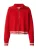 EDITED Gebreid vest ‘Lucila’  rood