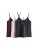 The Set Top  lichtbeige / pastelroze / wijnrood / zwart