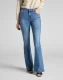 LEE Breese Jaded Dames  Flared Jeans –