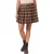 Scotch & Soda Pleated Skirt Brown/ Burlwood Plaid