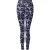 Dare 2B Dames Influential II Ink Print Leggings (Marineblauw)