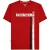 Lambretta Heren Racing Stripe T-shirt (Rood)