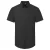 Premier Heren Supreme Oxford overhemd met korte mouwen (Zwart)