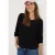 Cecil Dames Blouse met trekkoord in Zwart